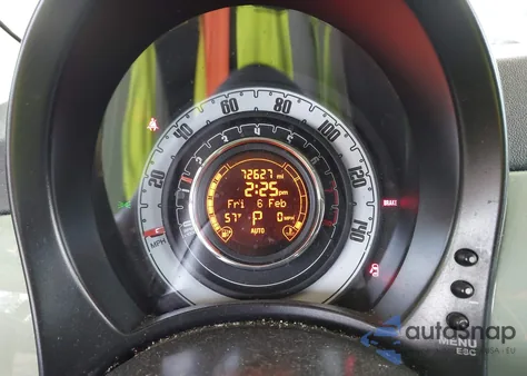 2012 Fiat 500 Pop z USA, uszkodzony, nr VIN 3C3CFFAR0CT365334